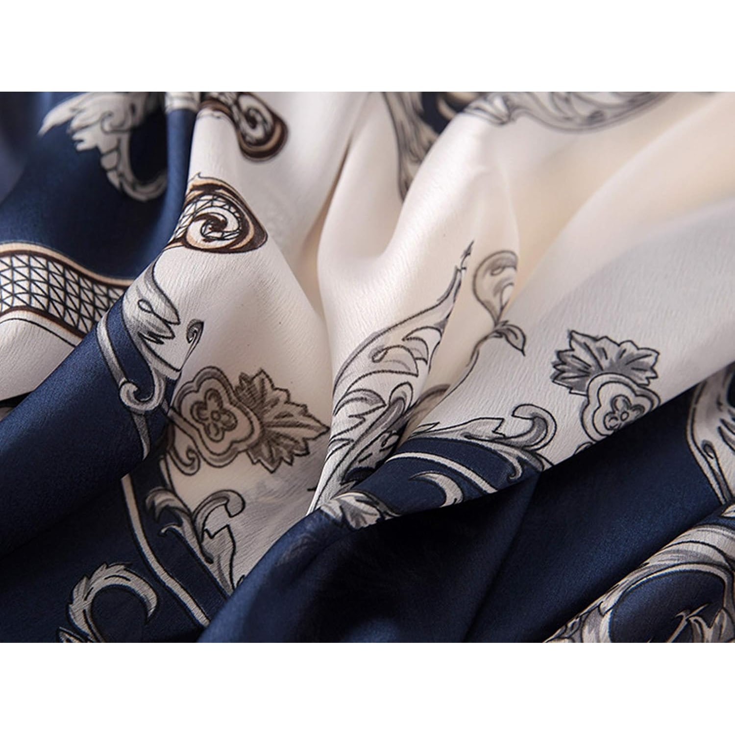 Long Lightweight Mulberry Silk Scarf: image 7